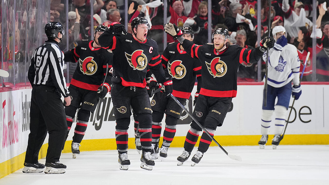 Senators retten sich vor Sweep gegen Maple Leafs 1