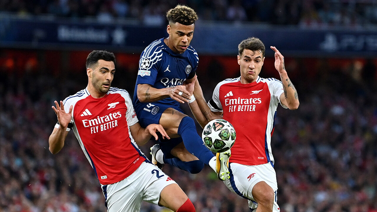 Blitzstart! Paris Saint-Germain zu abgezockt für Arsenal 1